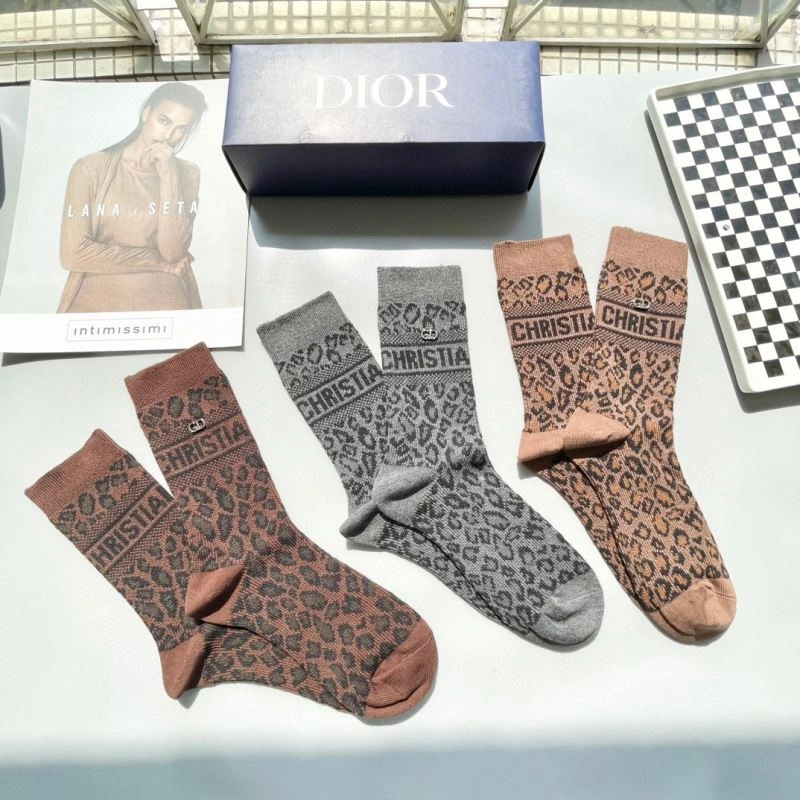 Christian Dior Socks Durable 273881
