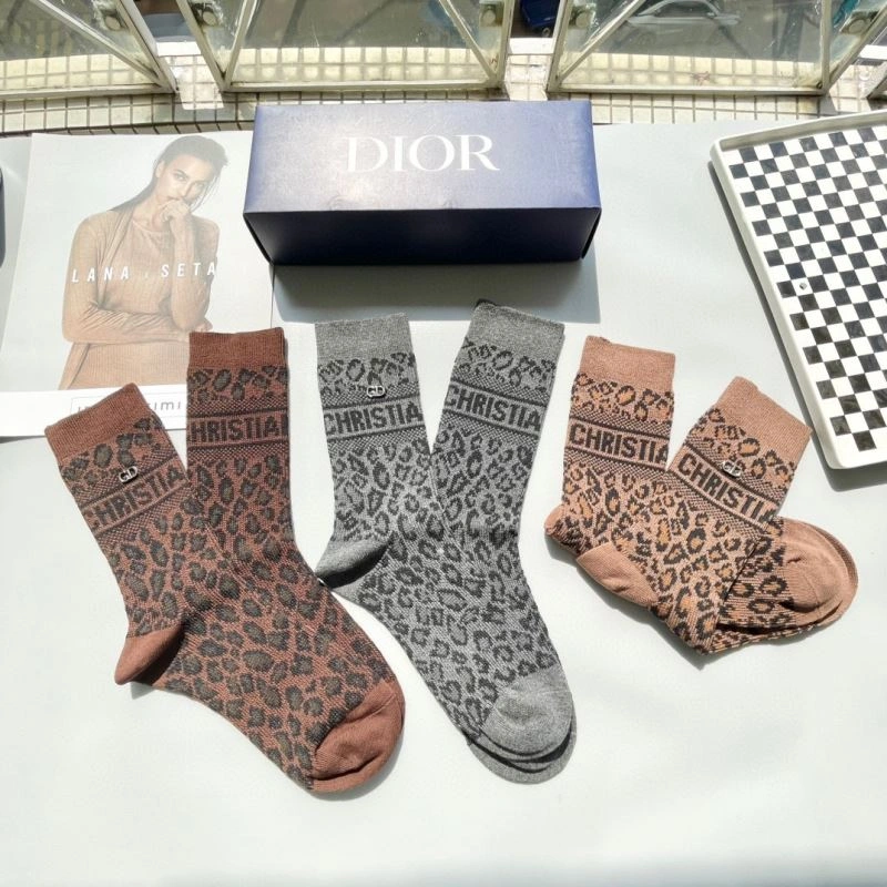 Christian Dior Socks Durable 273881