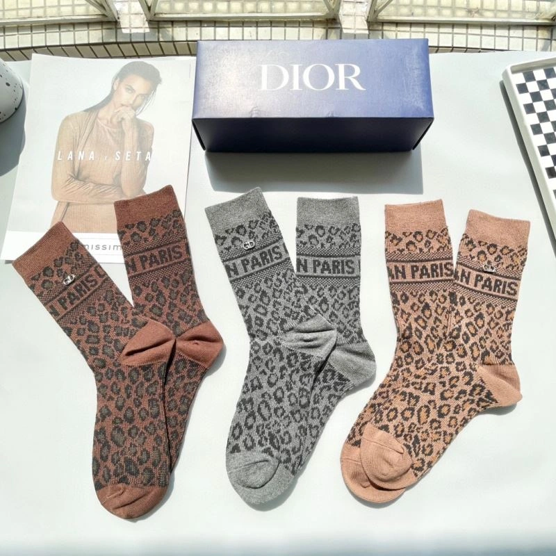 Christian Dior Socks Durable 273881