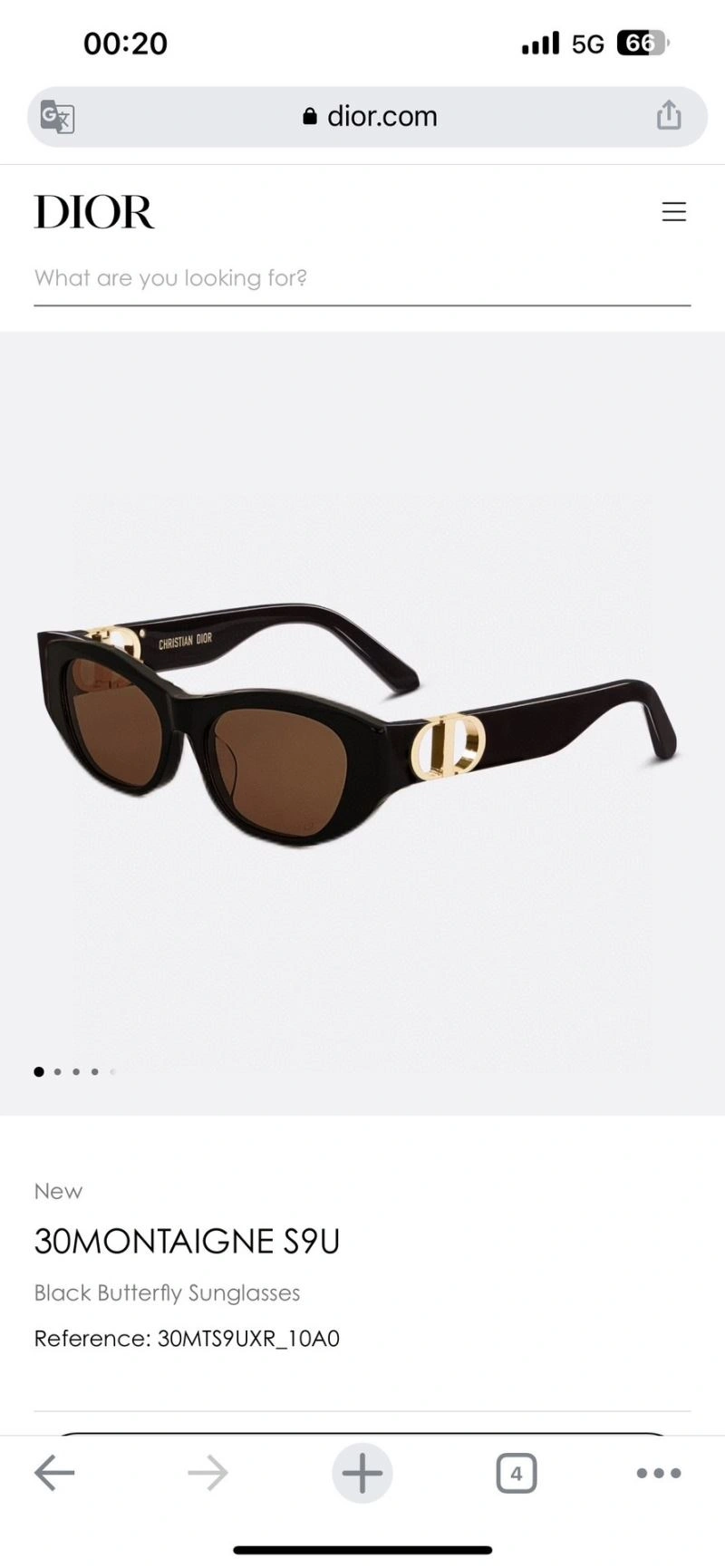Christian Dior Sunglasses WeatherProof 278898