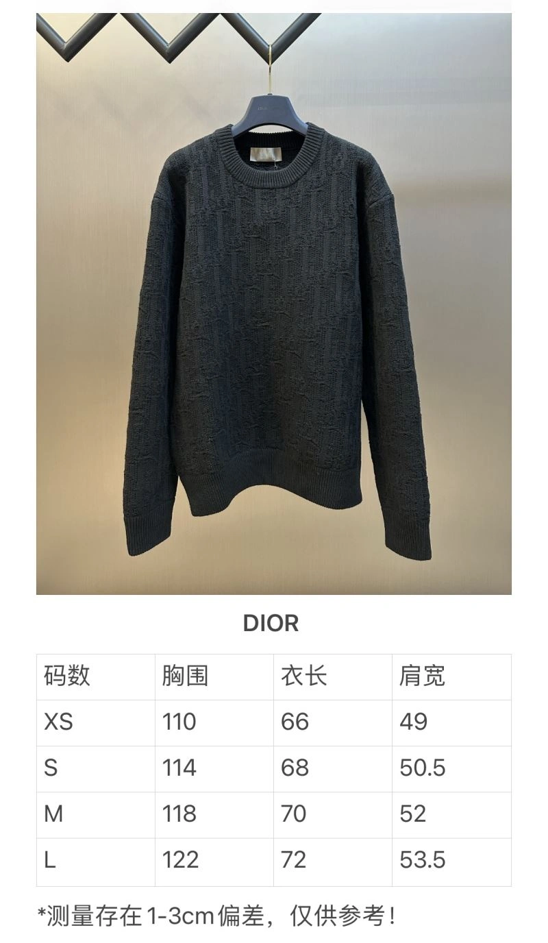 FlexibleFit Christian Dior Sweaters 117456