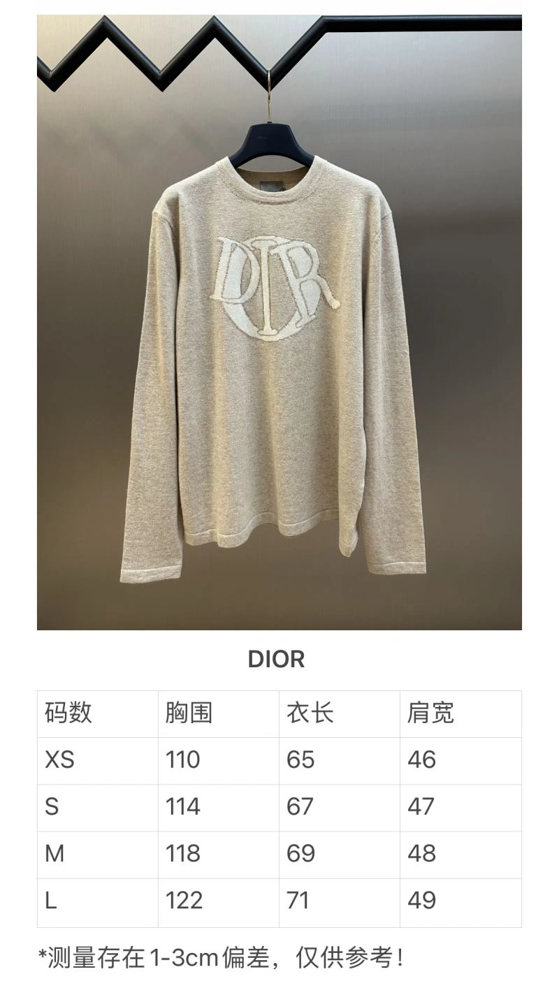 Christian Dior Sweaters Upgraded 117471