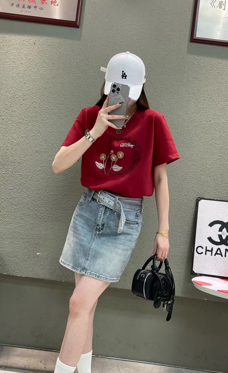 Colorful Christian Dior T-Shirts 117599