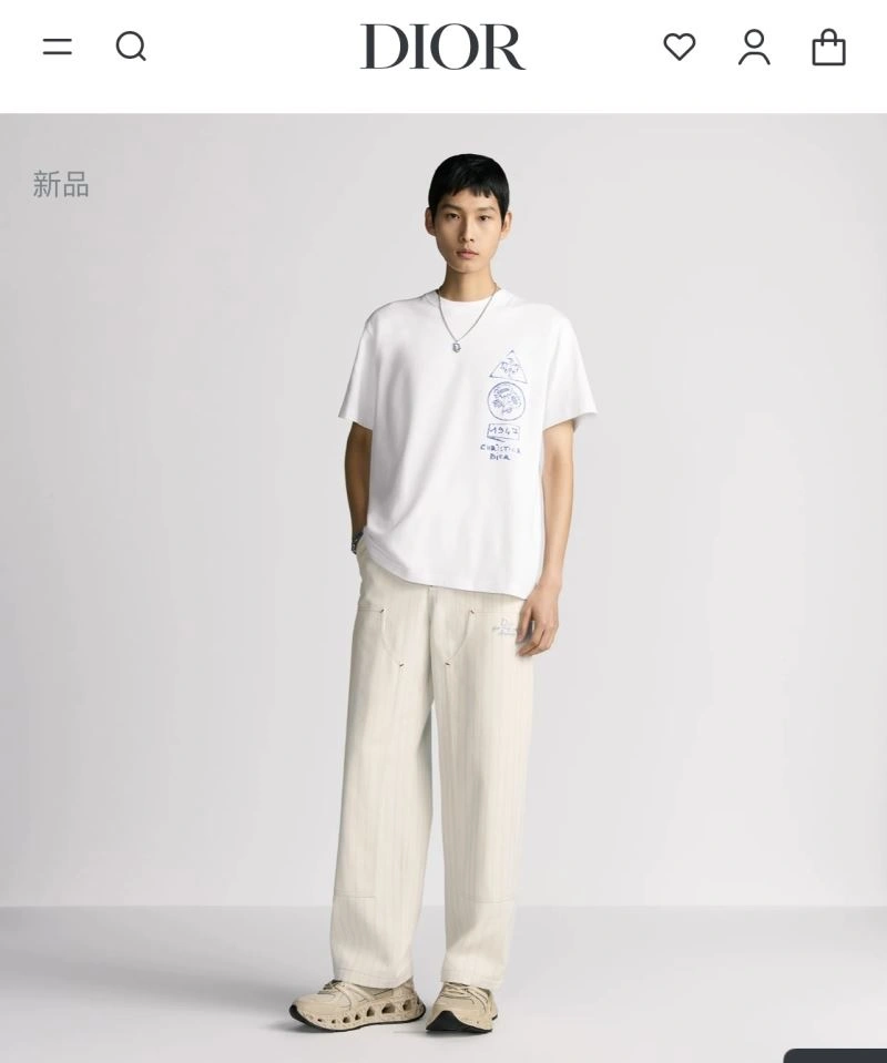 Christian Dior T-Shirts DailyWear 117378