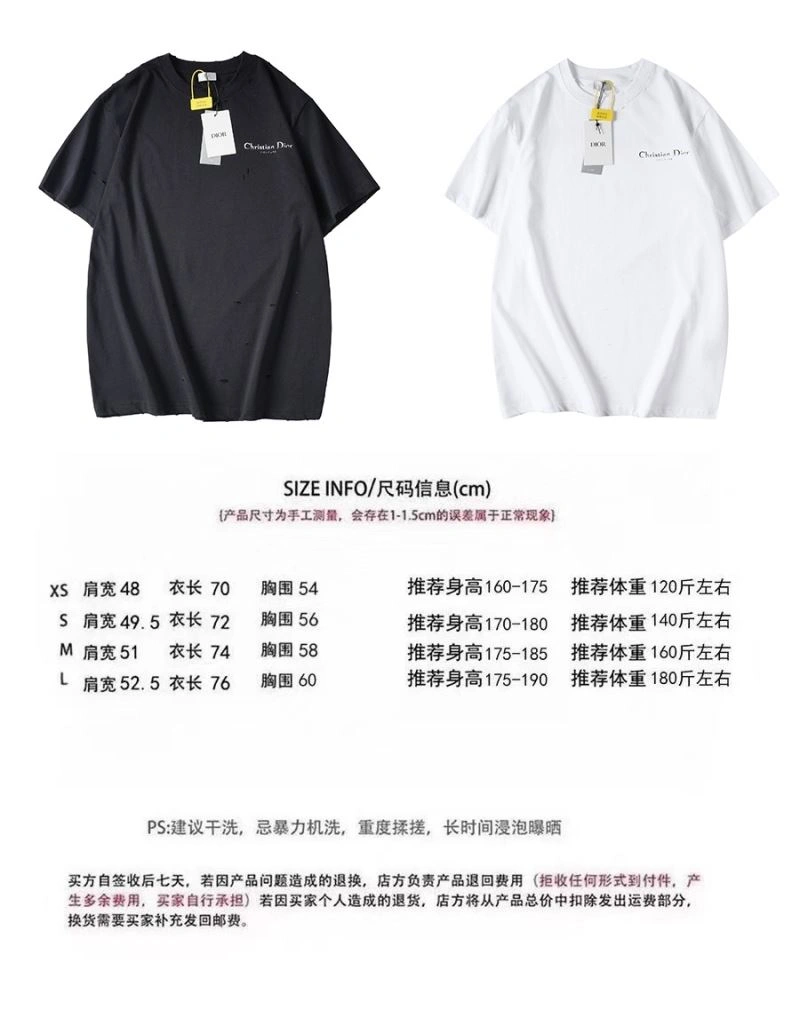 TopPick Christian Dior T-Shirts 117312