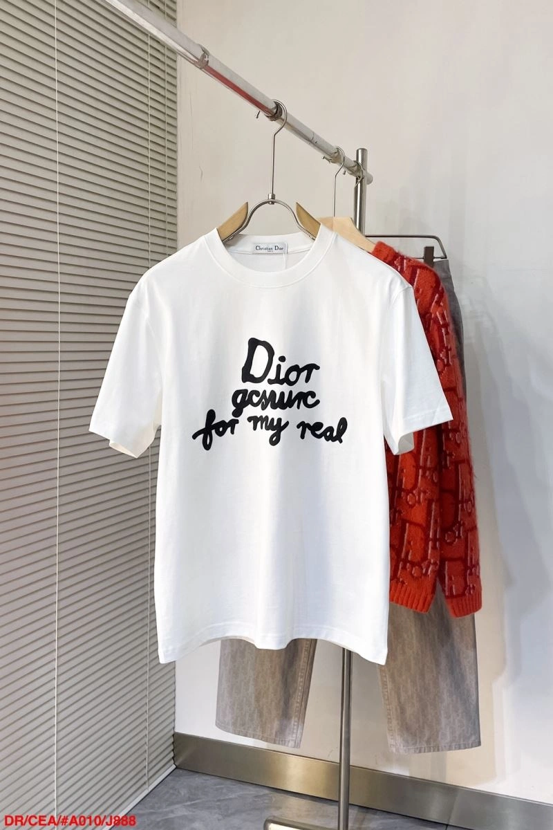 Christian Dior T-Shirts Breathable 117679