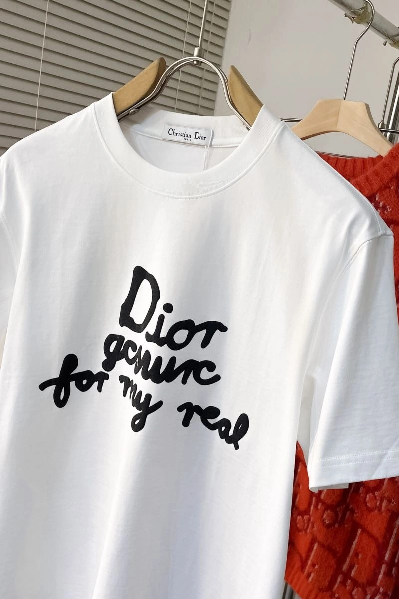 Christian Dior T-Shirts Breathable 117679