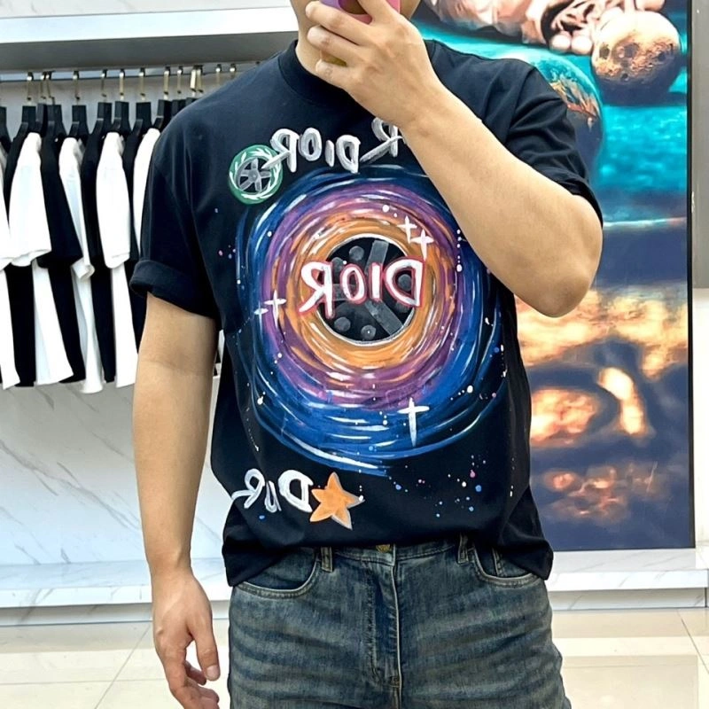 Colorful Christian Dior T-Shirts 117063