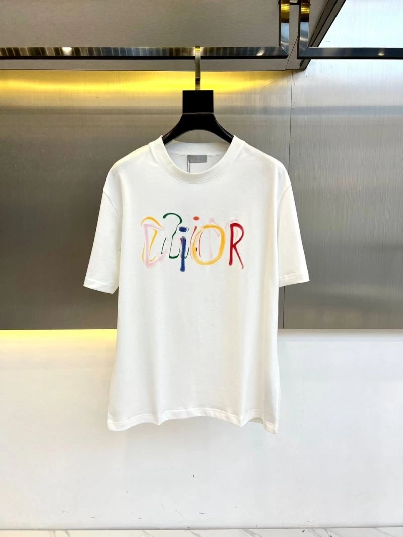 Colorful Christian Dior T-Shirts 117065