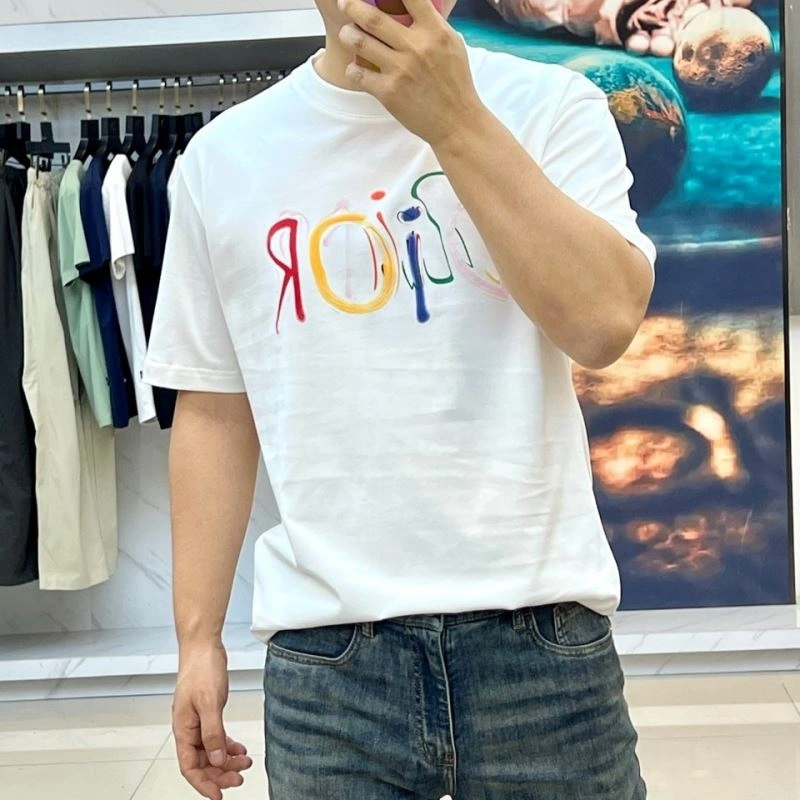 Colorful Christian Dior T-Shirts 117065
