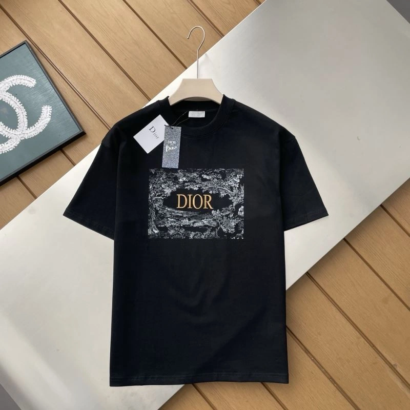 Christian Dior T-Shirts Breathable 117020
