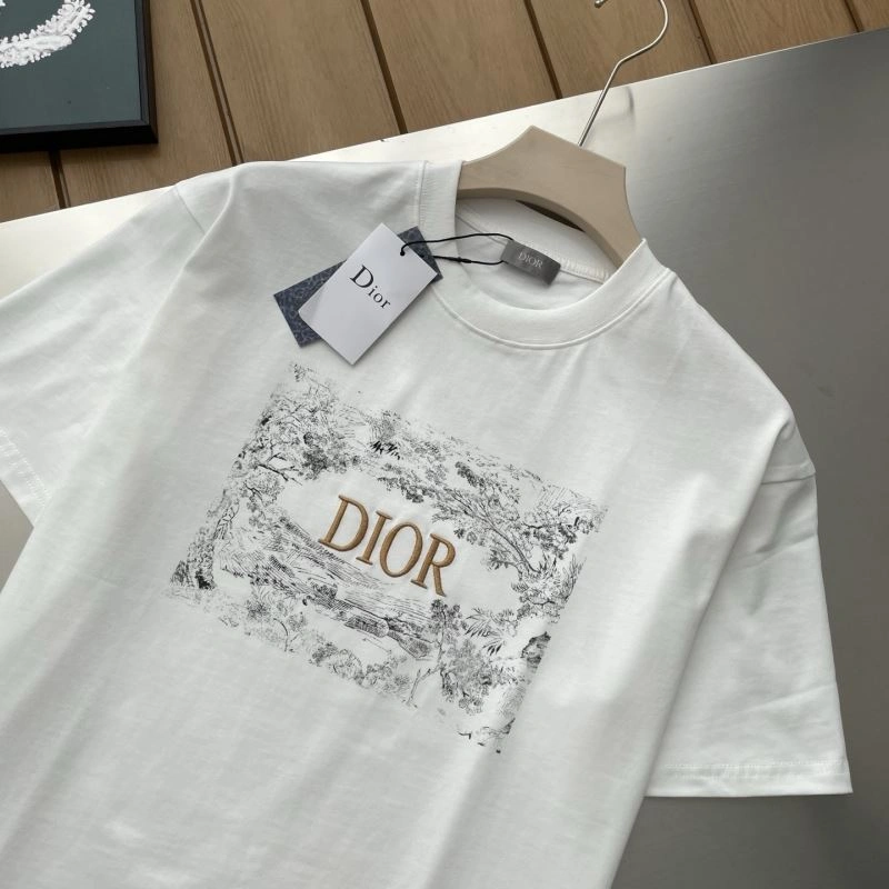 Christian Dior T-Shirts Breathable 117020
