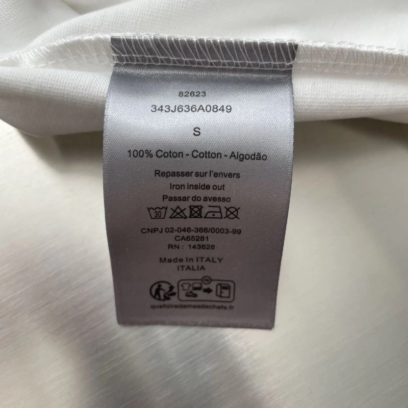 Christian Dior T-Shirts Breathable 117020