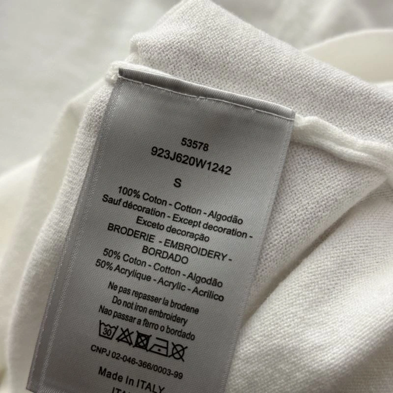 Christian Dior T-Shirts Refined 117024