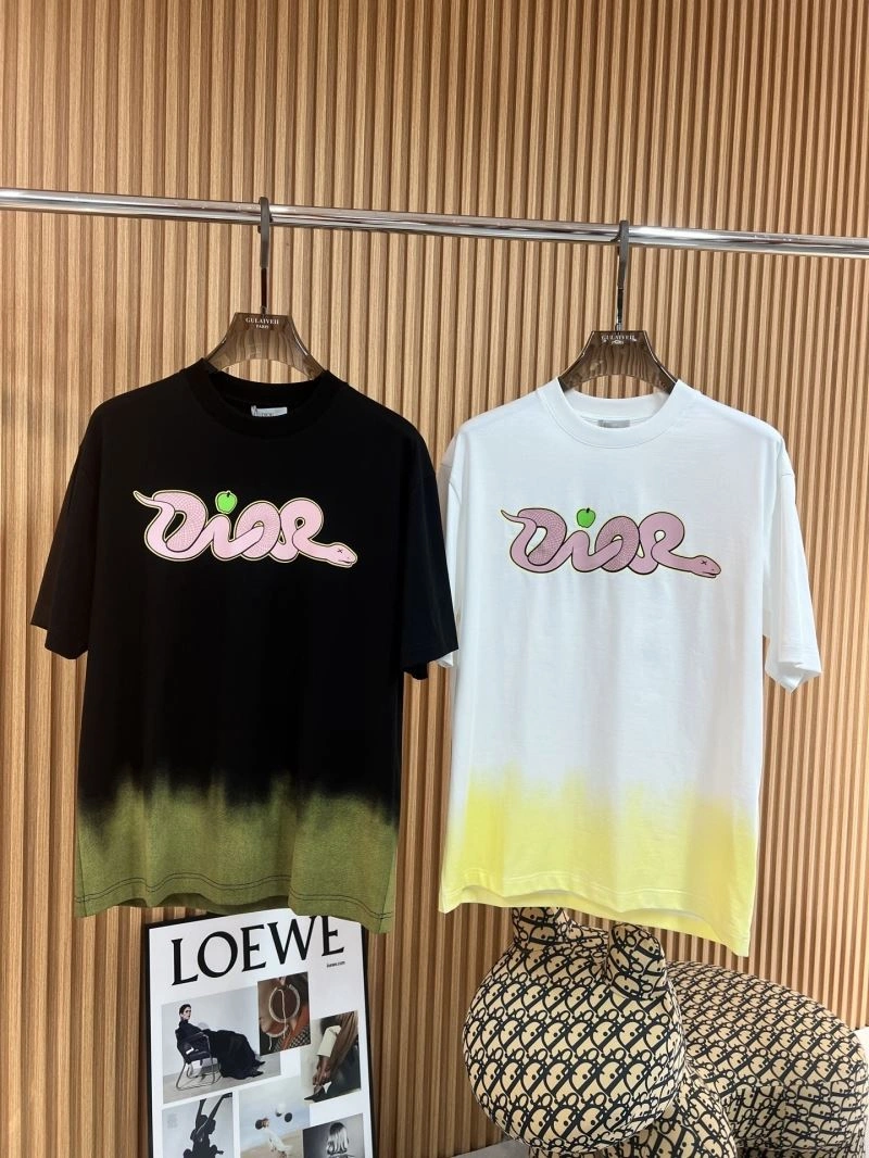 Christian Dior T-Shirts Versatile 116752