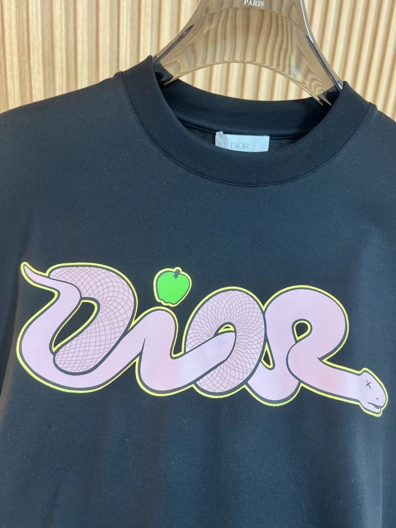 Christian Dior T-Shirts Versatile 116752