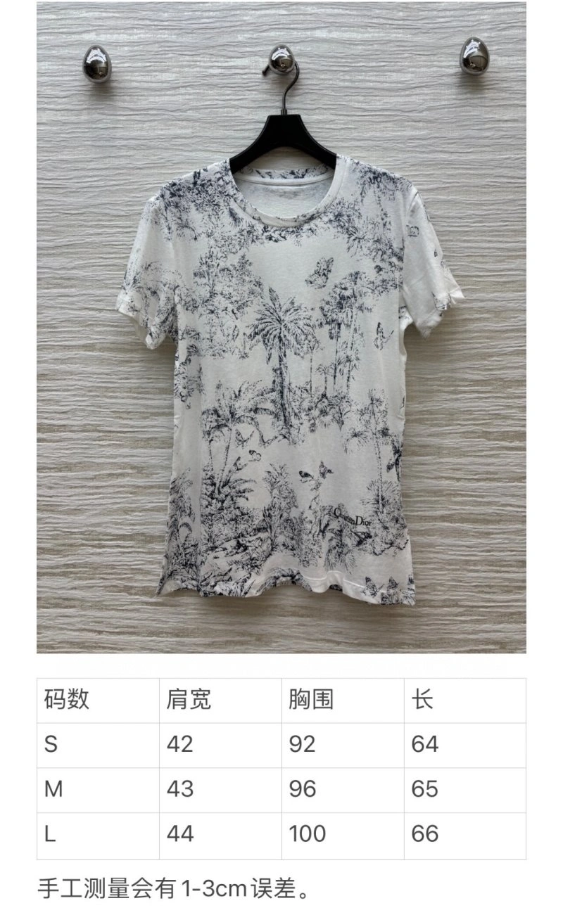Christian Dior T-Shirts Sustainable 112707