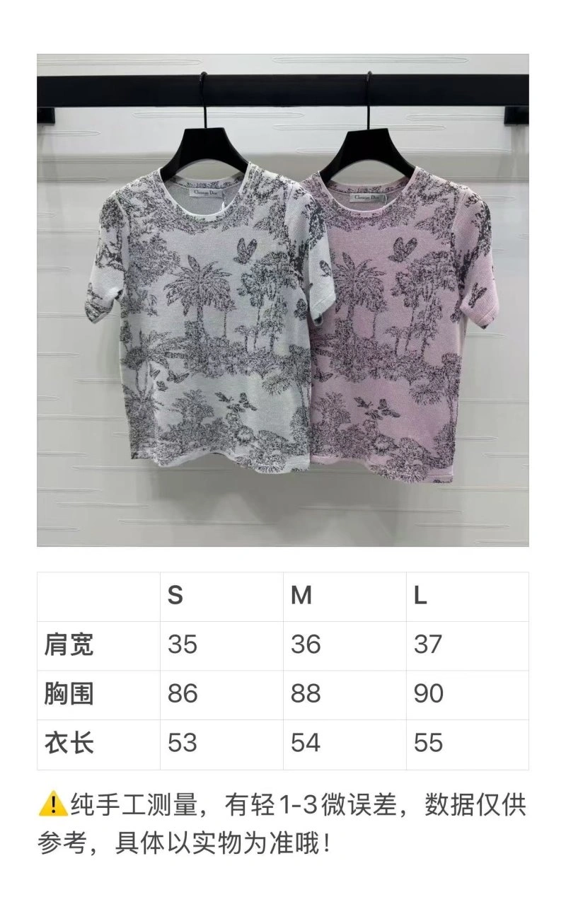 Christian Dior T-Shirts Refined 112677