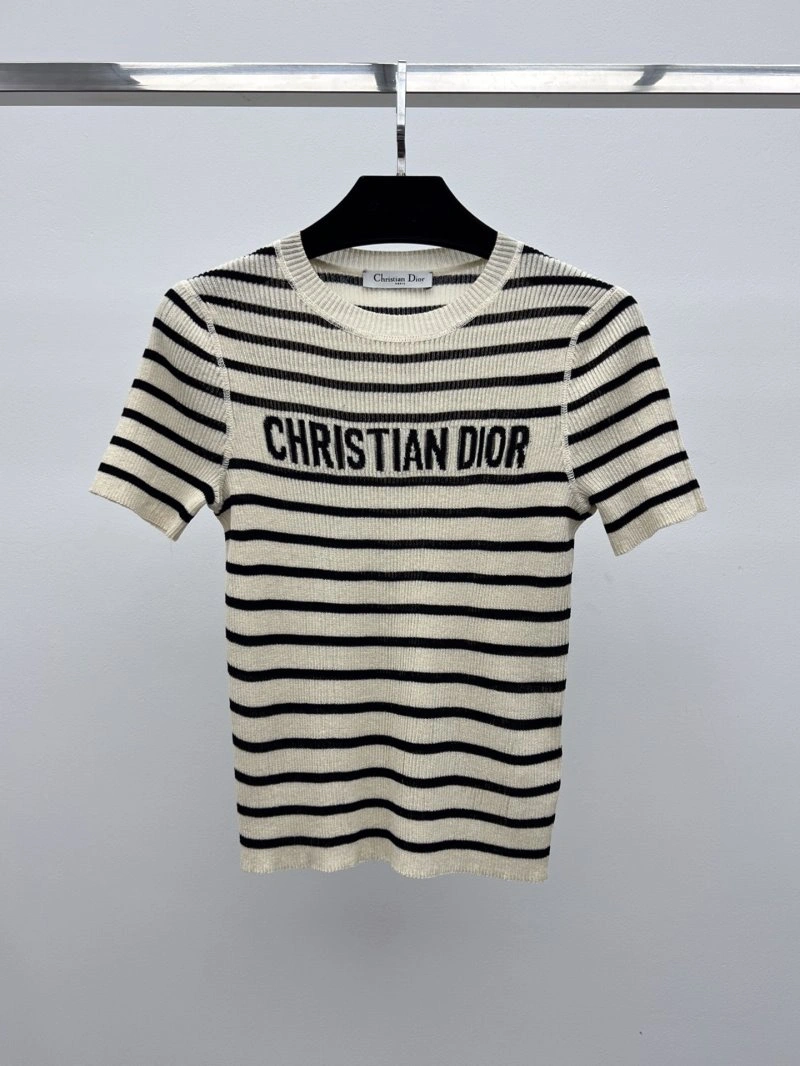 Christian Dior T-Shirts Versatile 112660