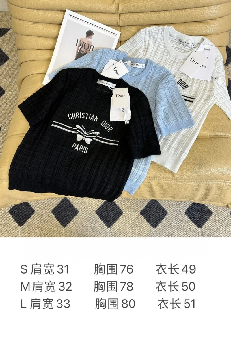 Refined Christian Dior T-Shirts 112658