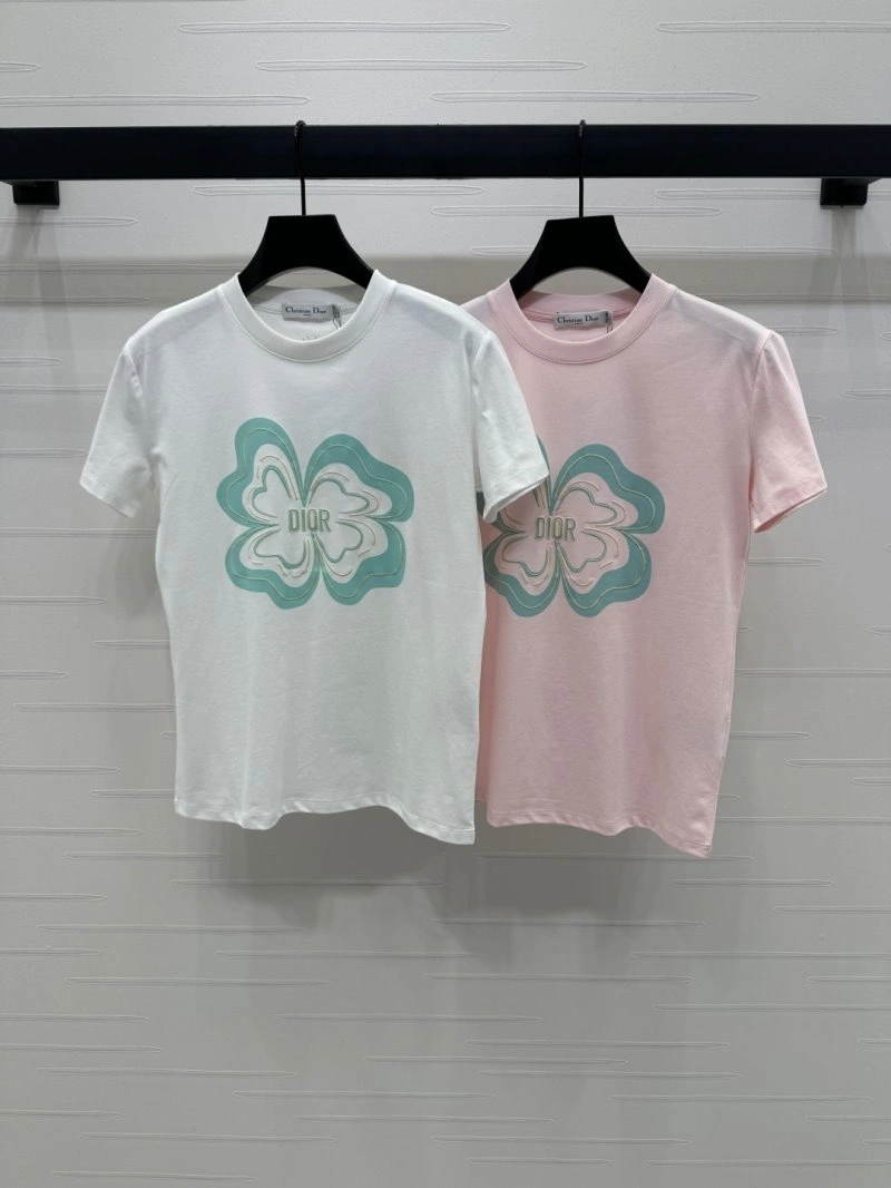 Christian Dior T-Shirts Colorful 114212
