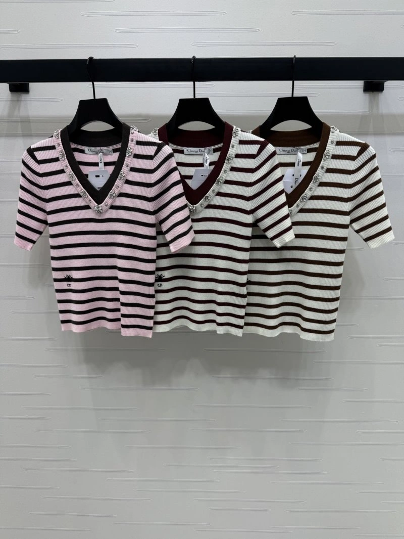 Colorful Christian Dior T-Shirts 114176