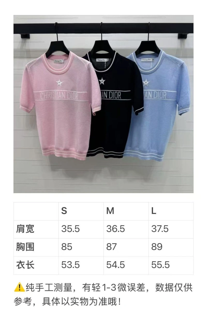 Christian Dior T-Shirts Trendsetting 114164