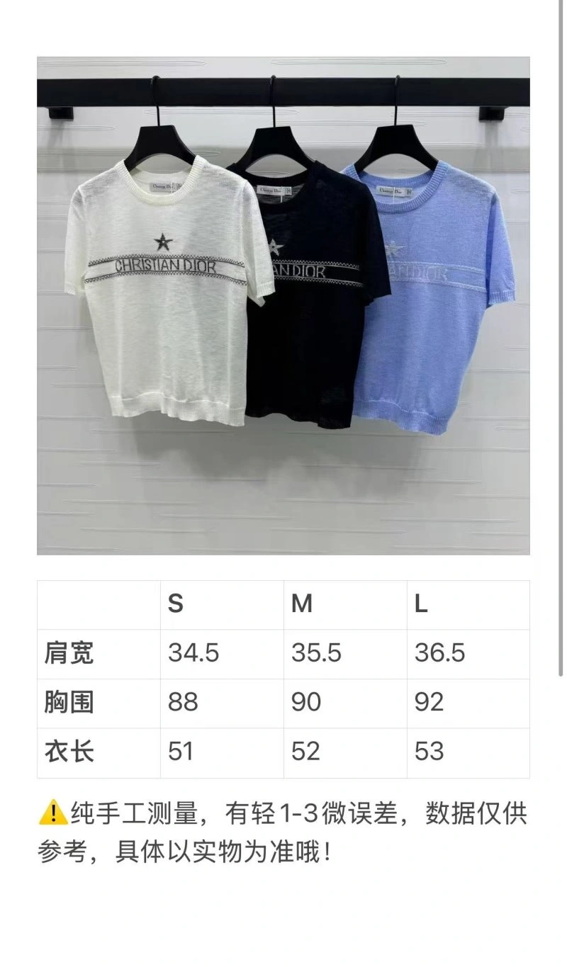 Casual Christian Dior T-Shirts 114091