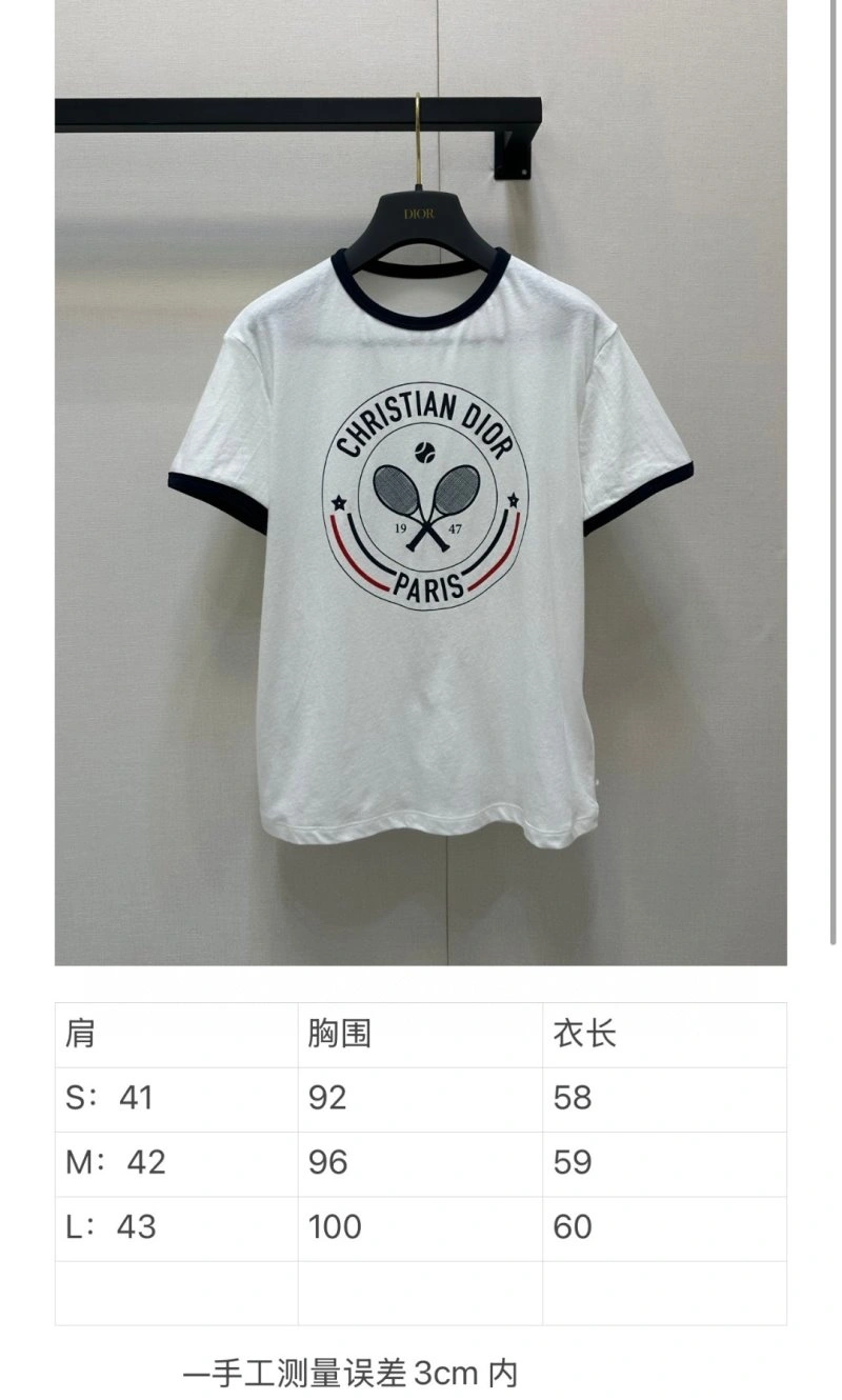 Christian Dior T-Shirts Bold 111962