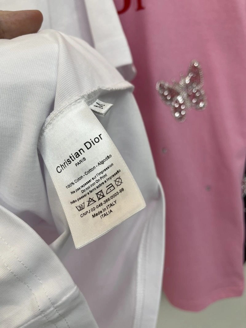 Christian Dior T-Shirts Breathable 111957
