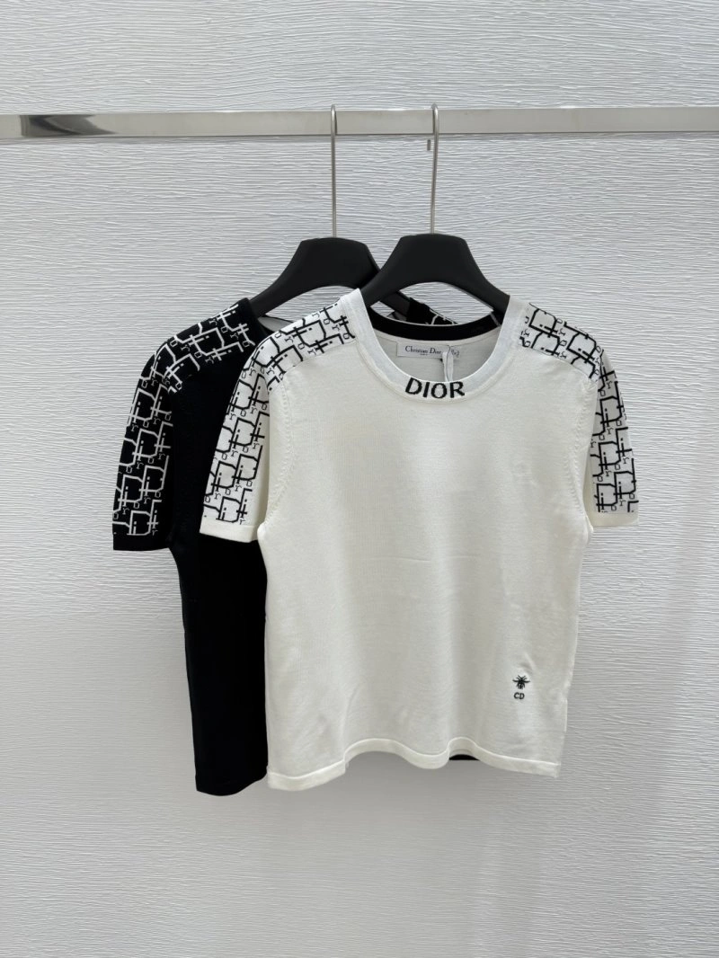 Christian Dior T-Shirts Stretchable 111754