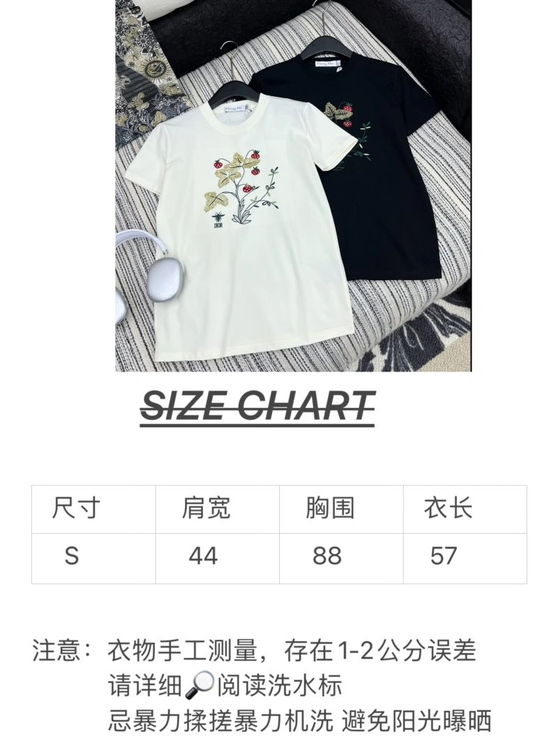 Minimalist Christian Dior T-Shirts 113439