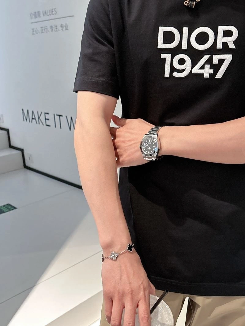 Christian Dior T-Shirts Stretchable 115225