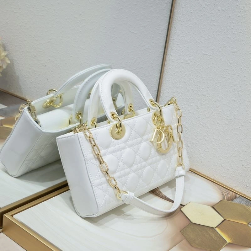Compact Christian Dior Top Handle Bags 87594
