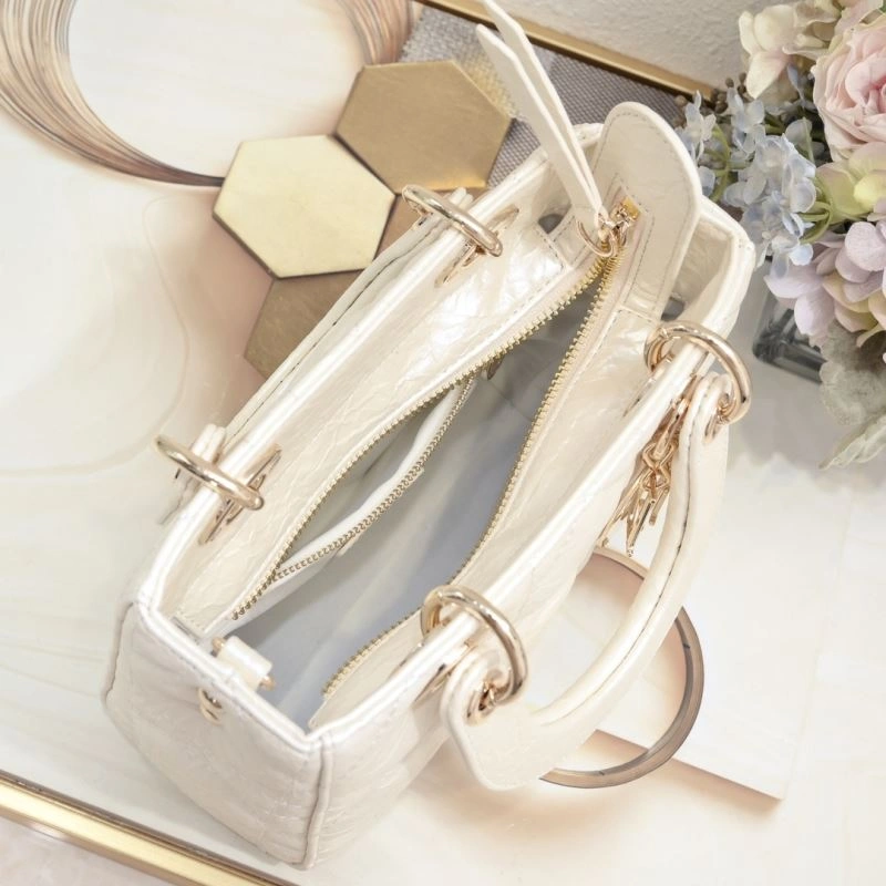 Breathable Christian Dior Top Handle Bags 87557