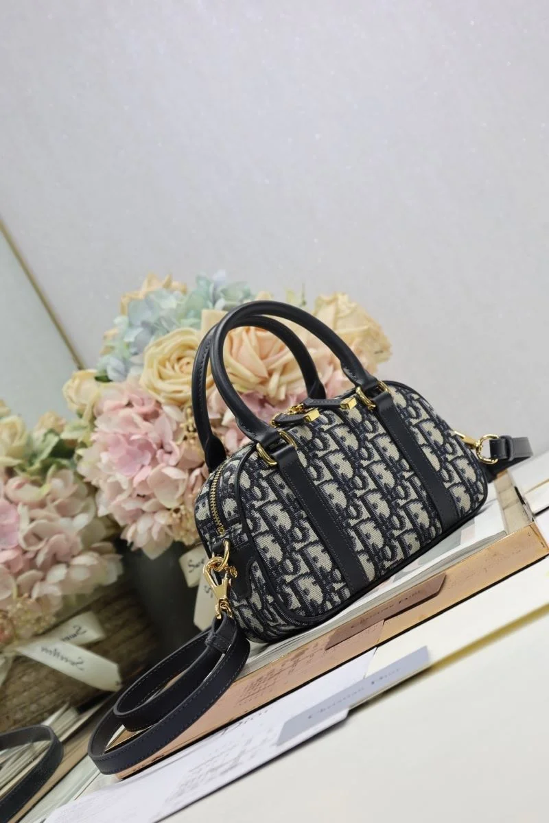 Christian Dior Top Handle Bags ZipUp 46759