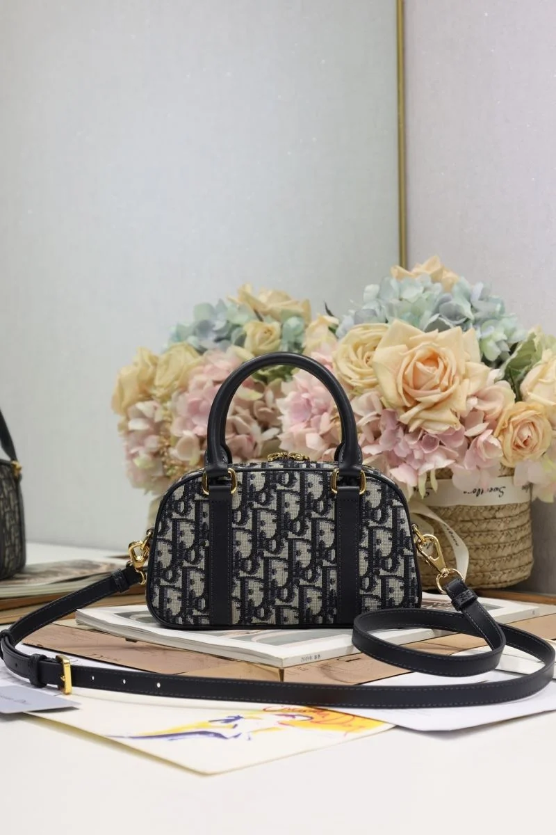 Christian Dior Top Handle Bags ZipUp 46759