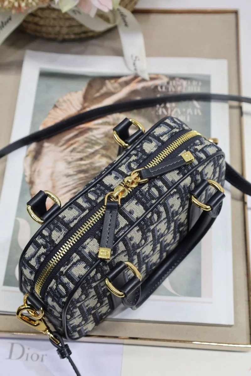 Christian Dior Top Handle Bags ZipUp 46759