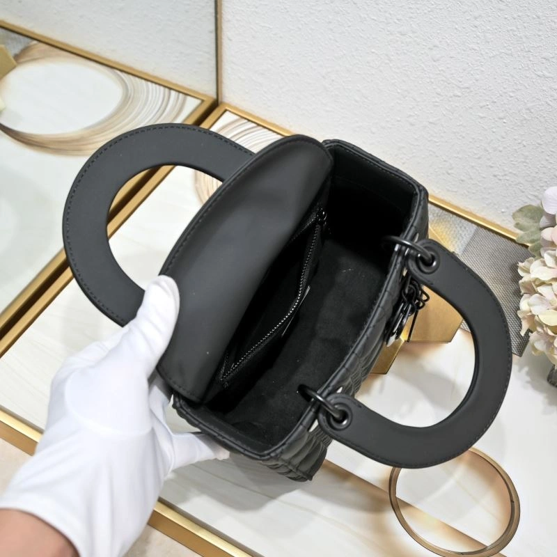 Christian Dior Top Handle Bags ZipUp 85466