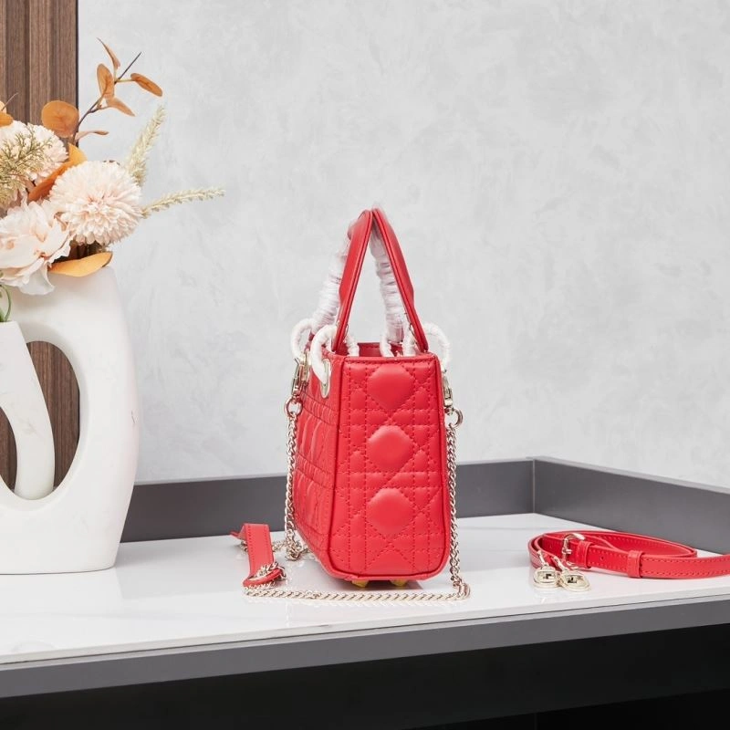 Christian Dior Top Handle Bags SmoothTexture 86180