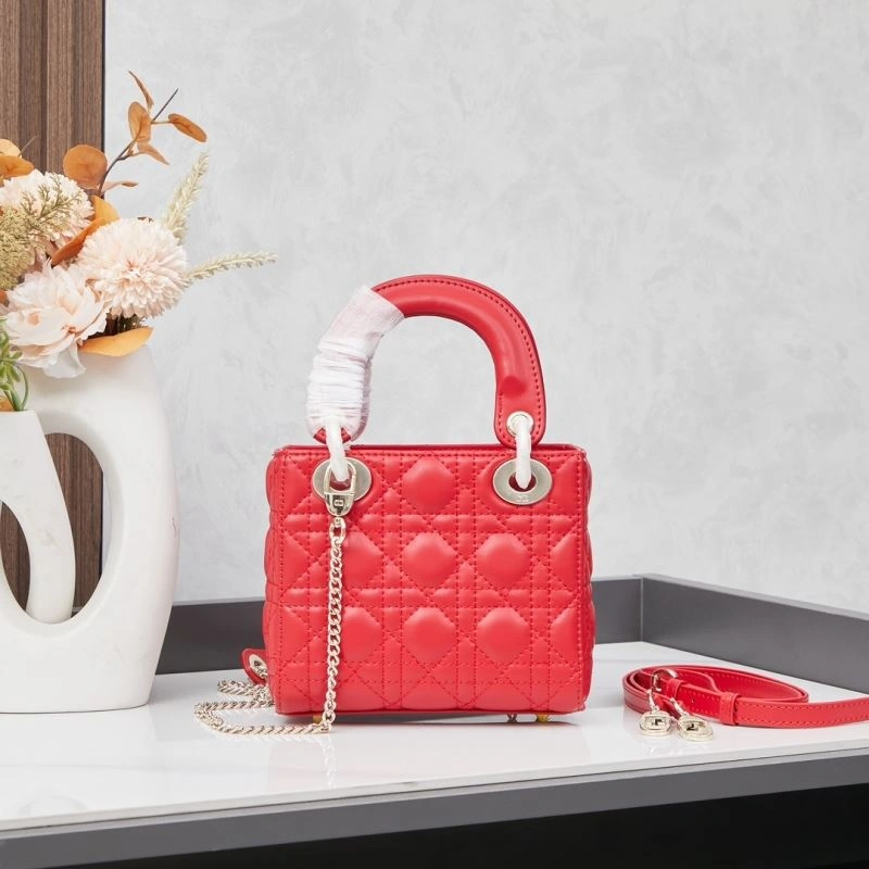 Christian Dior Top Handle Bags SmoothTexture 86180