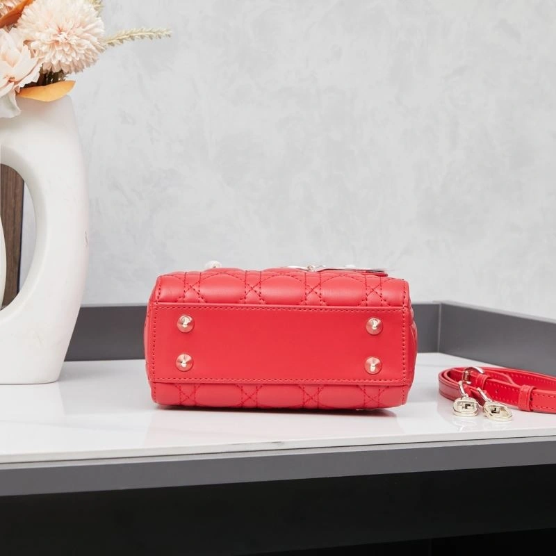 Christian Dior Top Handle Bags SmoothTexture 86180
