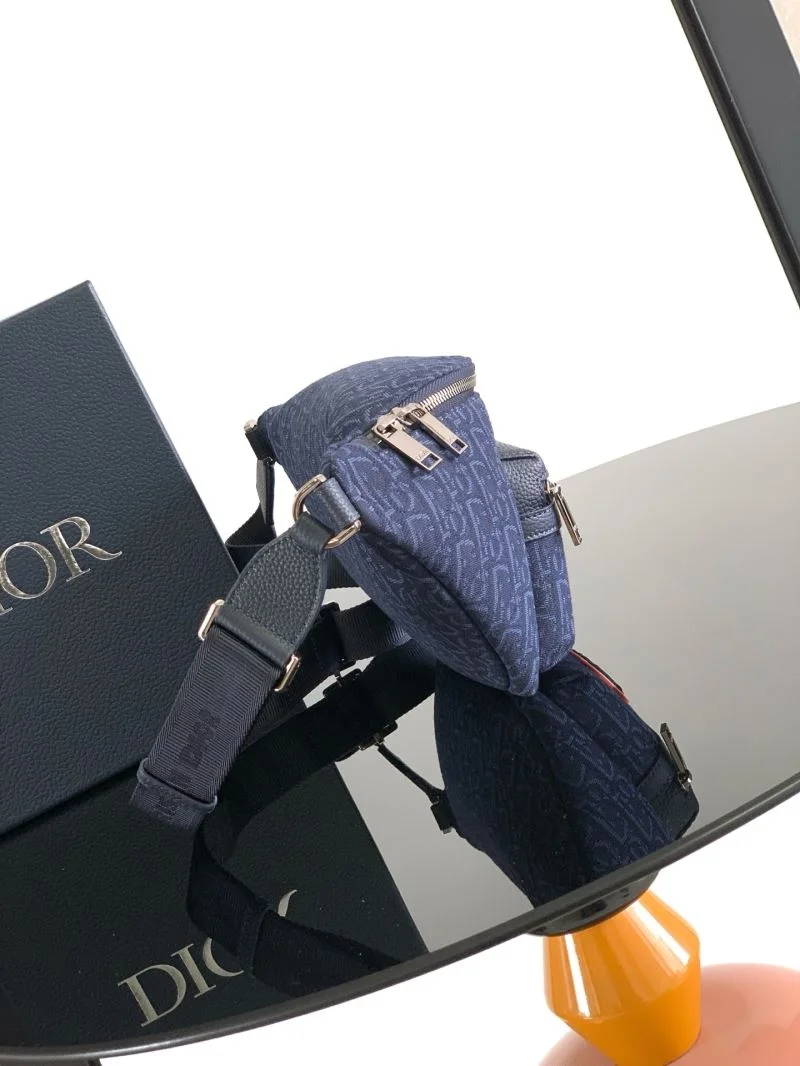 Christian Dior Waist Chest Packs Lightweight 46788