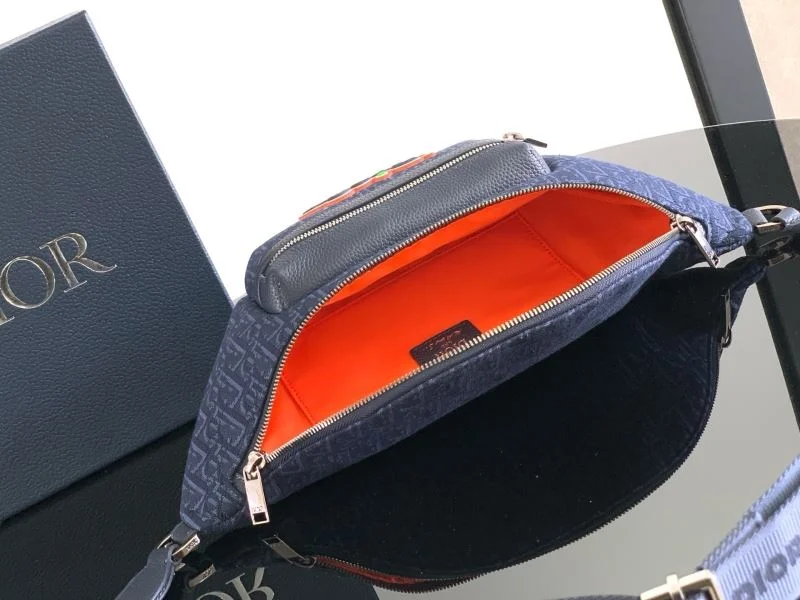 Christian Dior Waist Chest Packs Lightweight 46788
