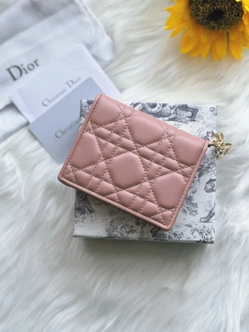 Flexible Christian Dior Wallets Purse 46666
