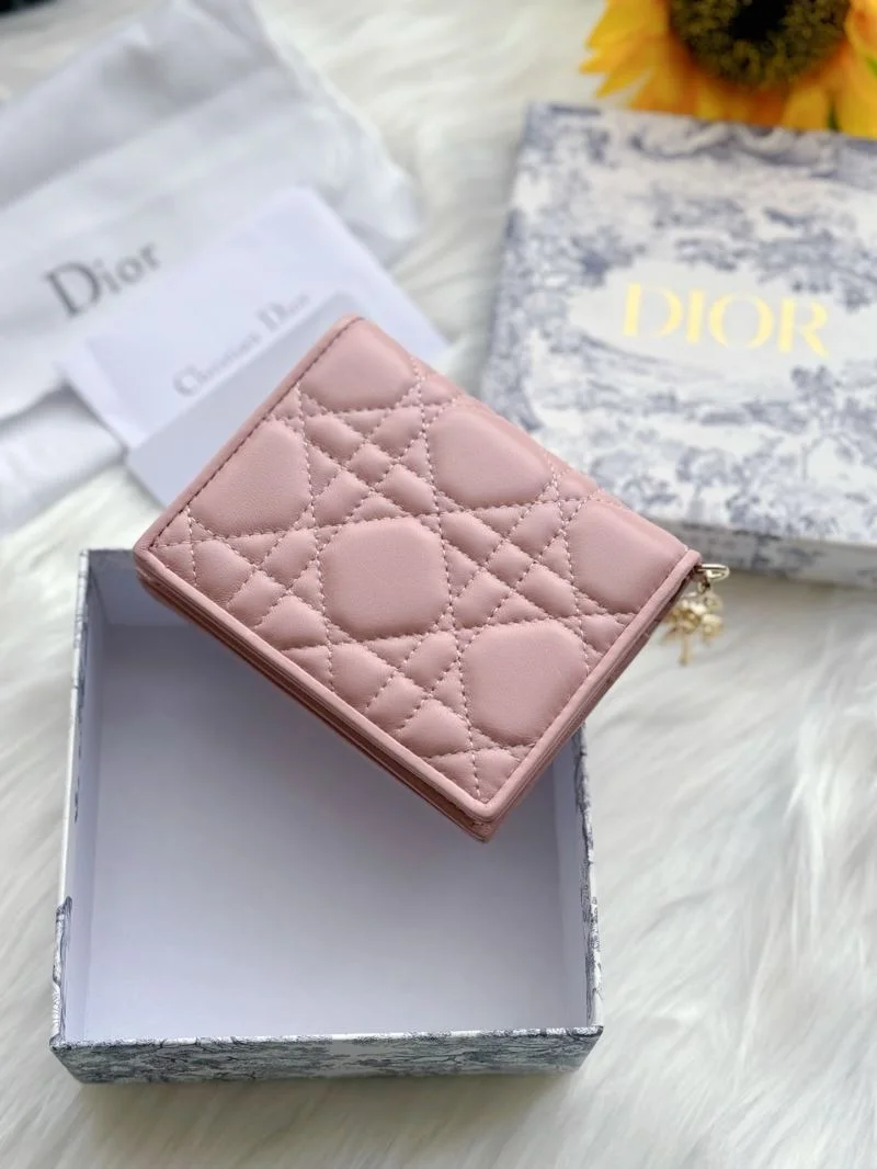 Flexible Christian Dior Wallets Purse 46666