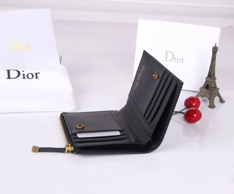 Compact Christian Dior Wallets Purse 88279