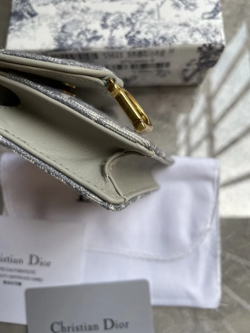Christian Dior Wallets Purse ZipUp 46018