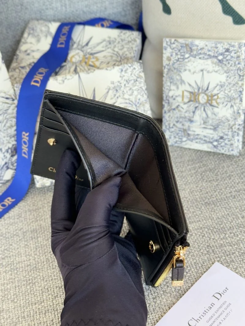 Casual Christian Dior Wallets Purse 45872