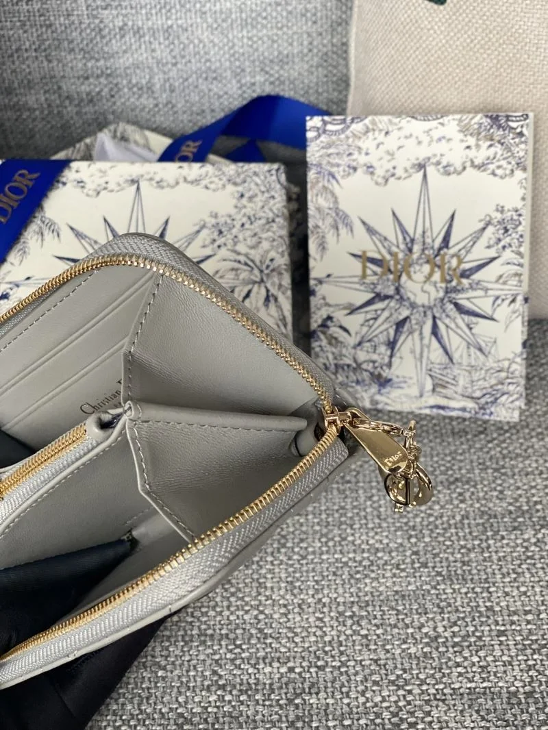 Flexible Christian Dior Wallets Purse 45835